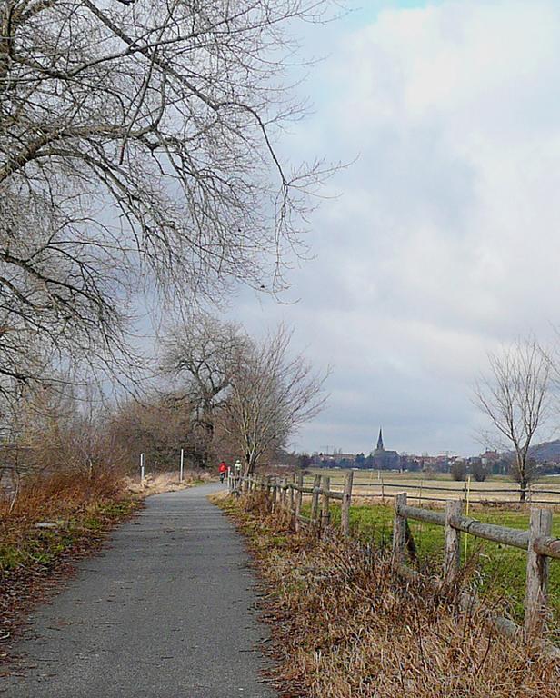 Ferienwohnung Am Elberadweg Drezda Kültér fotó
